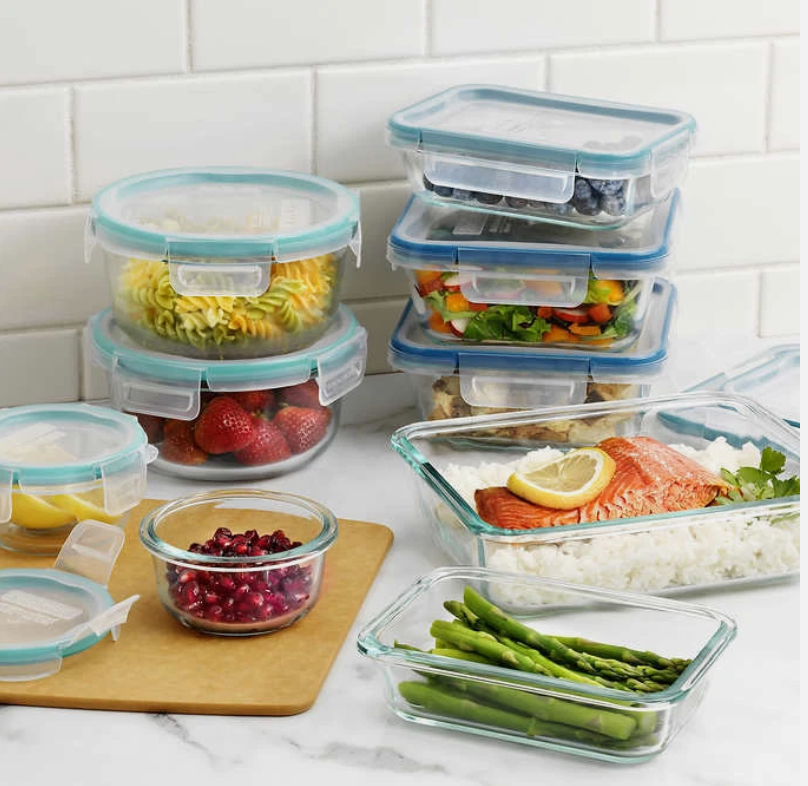 Snapware Pure Pyrex 18-Piece Glass Food Storage