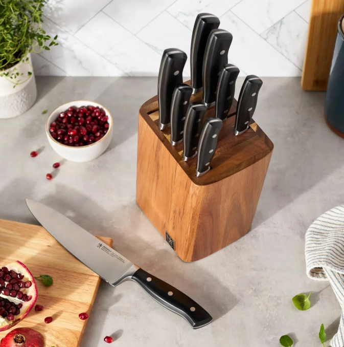 Henckels Fine Edge Forged 10 Piece Knife Block Set