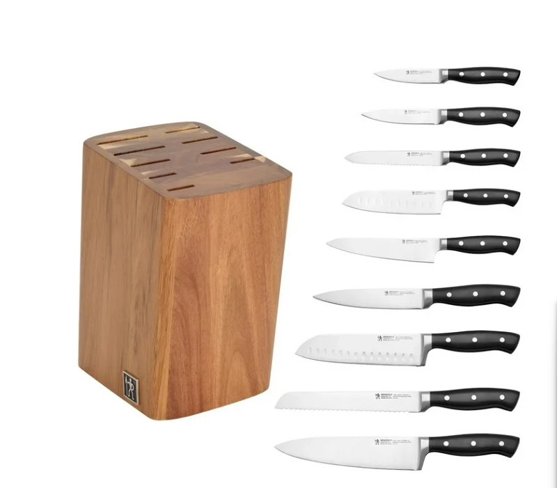 Henckels Fine Edge Forged 10 Piece Knife Block Set