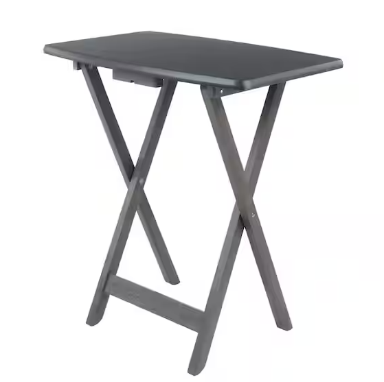 Dorian 23.62 in. Oyster Gray 5-Piece Snack Table