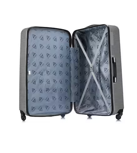 Royal lightweight hardside spinner 32 in. Silver