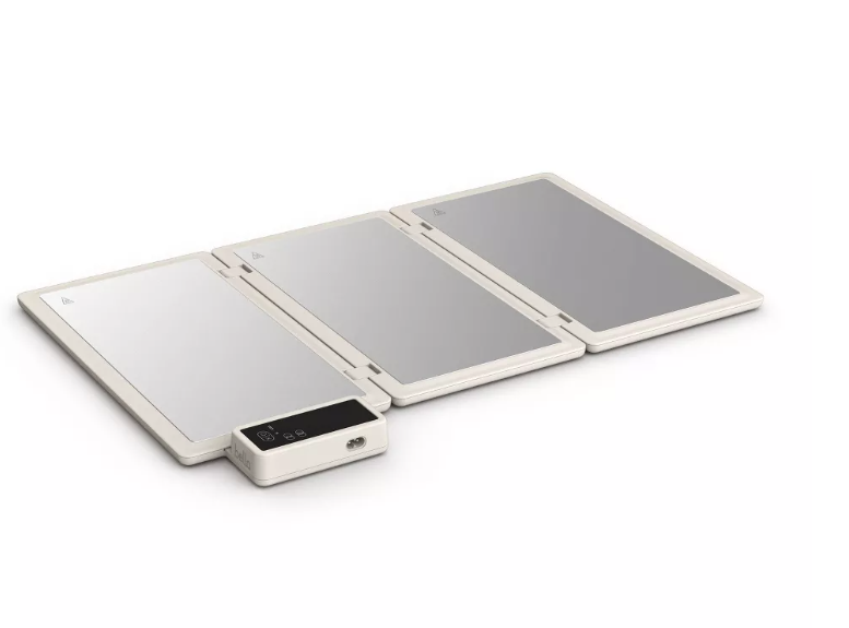 bella Fold and Store Warming Tray Oatmilk