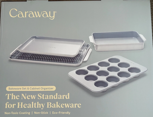 Caraway Grey Non-Toxic Ceramic Non-Stick 6-Piece