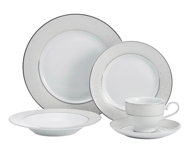Mikasa Parchment 40-piece Porcelain Dinnerware Set