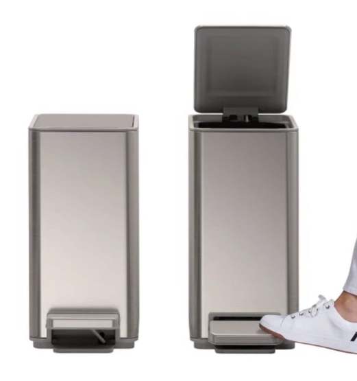 Kohler 2-Pack 6L Stainless Steel Step Trash Bin