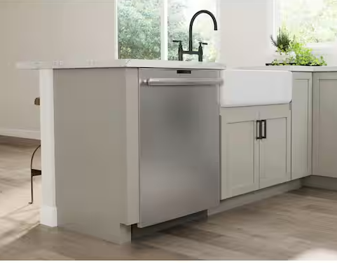 Courtland 1.5 in. W x 34.5 in. H Dishwasher End Panel in Sterling Gray