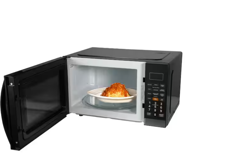 1.1 cu. ft. 1100W Touch Control Microwave Oven with Grill, Stainless Steel and Mirror Finish, MWG1191SB