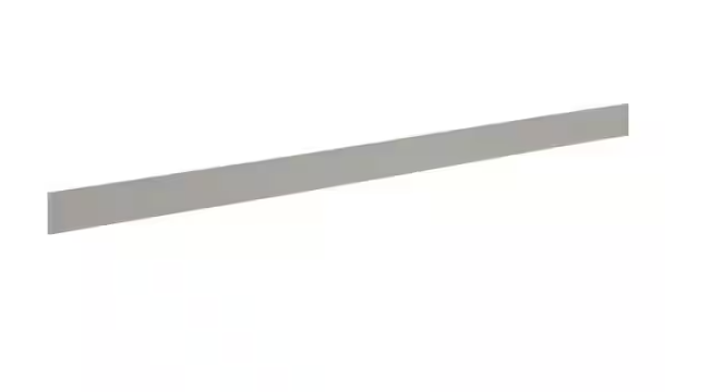 Avondale 90 in. W x 4.5 in. H Toe Kick in Dove Gray (2 OF PACK)