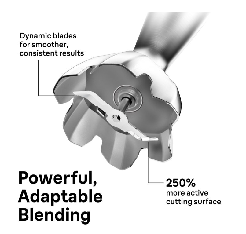 Braun MultiQuick 7 Hand Blender MQ7035X ActiveBlade Set 220V-60HZ (FEDEX)Genuine
