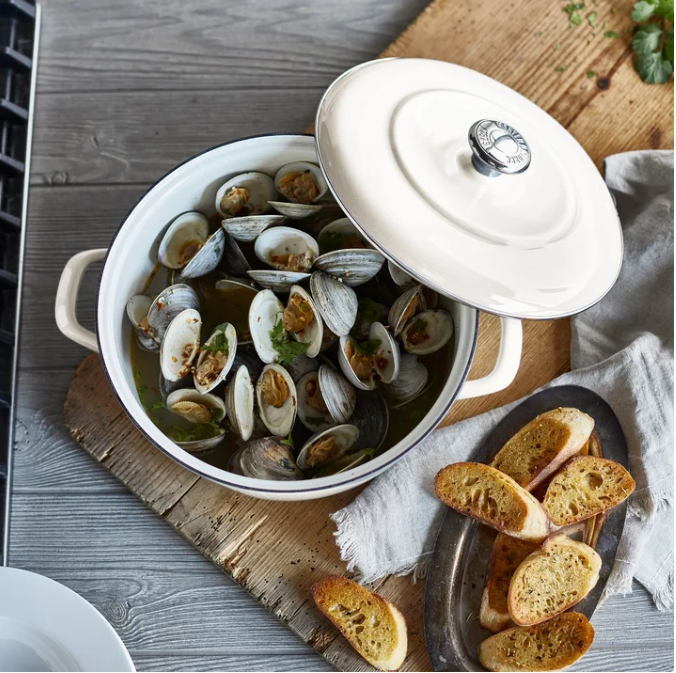 Merten & Storck 5.3-Quart Dutch Oven with Lid, 3.7-Quart Braiser with Lid, 2-pack