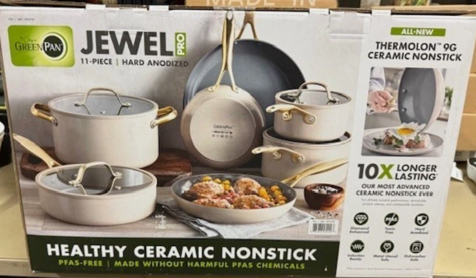 GreenPan Jewel Pro 11-piece Cookware Set