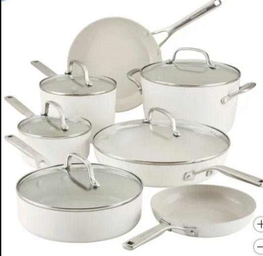 KitchenAid Tri-Ply Clad Stainless Steel 12-piece