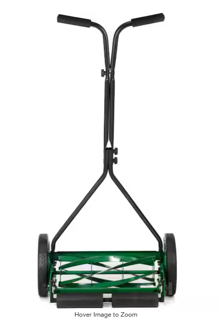 Scott's 16 in. Manual Walk Behind Push Reel Lawn Mower
