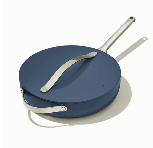 Caraway Home 4.5qt Saute Pan with Lid Navy