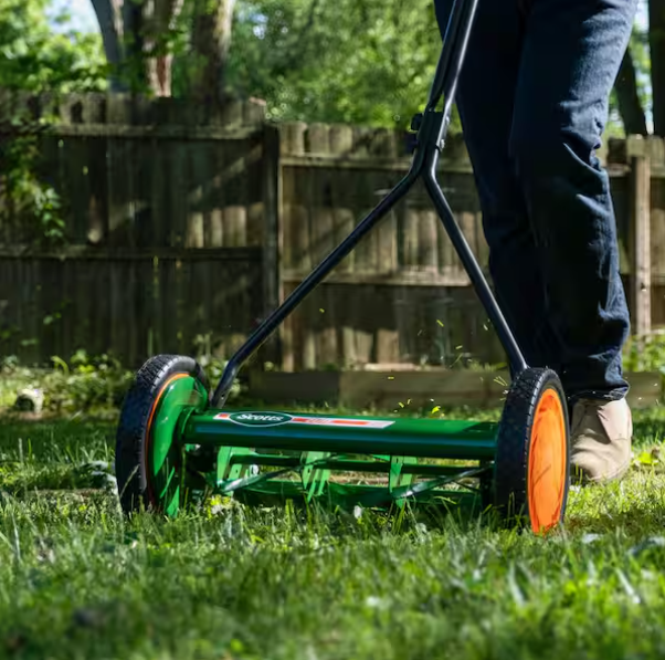 Scott's 16 in. Manual Walk Behind Push Reel Lawn Mower