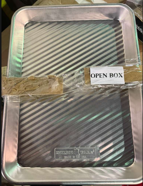 Nordic Ware Prism Aluminum Quarter Sheet Pan (8 piece)