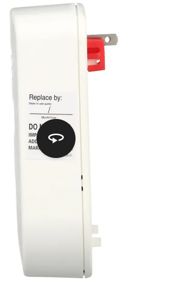 Kidde Carbon Monoxide Detector, Plug In Wall with 10-Year Battery Backup