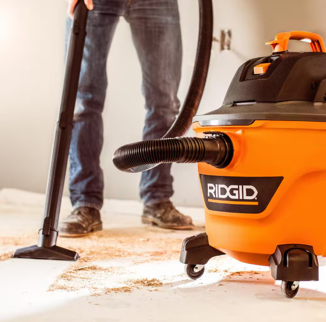 9 Gal. 4.25 Peak HP NXT Shop Vacuum Wet Dry Vac with General Debris Filter, Locking Hose and Attachments HD09001
