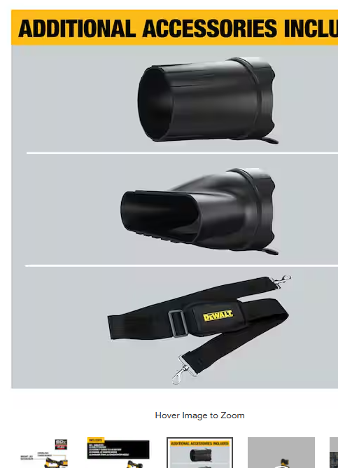 FLEXVOLT 60V MAX 160 MPH 760 CFM Brushless Cordless Battery Powered Blower Kit w/ (1) FLEXVOLT 4 Ah Battery and Charger