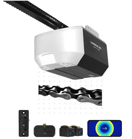 1/2 HP Smart Chain Drive Garage Door Opener