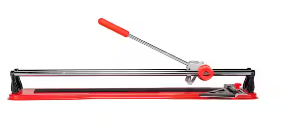 Practic 61 Plus-24 in. Tile Cutter with Tungsten Carbide Blade and Roller Guide