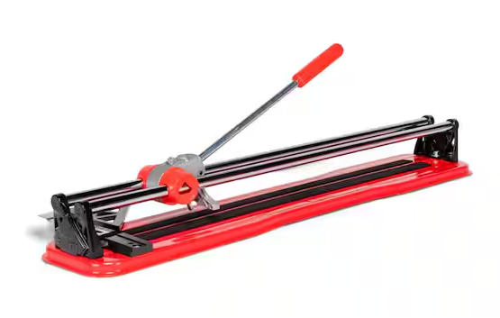 Practic 61 Plus-24 in. Tile Cutter with Tungsten Carbide Blade and Roller Guide