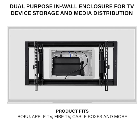 Legrand - OnQ Cable Management, In-Wall Media Box