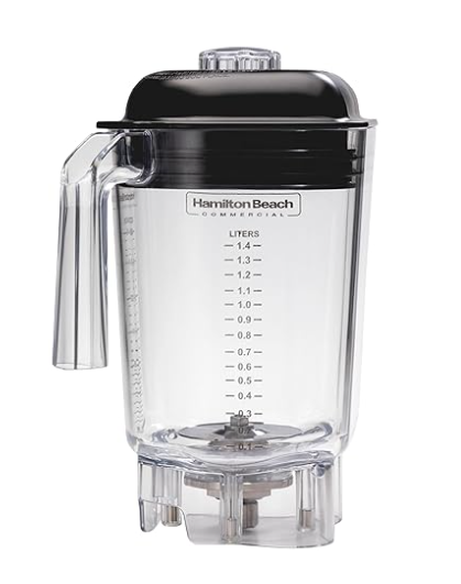 Hamilton Beach Commercial Summit Edge High-Performance Blender AirWhip Frothing BPA-Free Copolyester Container, 48 oz / 1.4 L Capacity