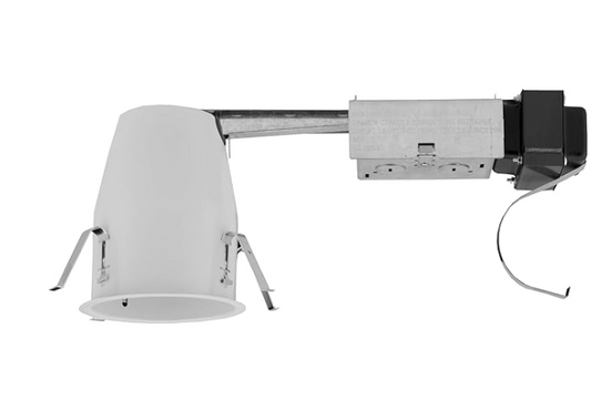 NICOR Lighting 4- Inch Remodel Lo-volt Airtight Housing Non-IC, White