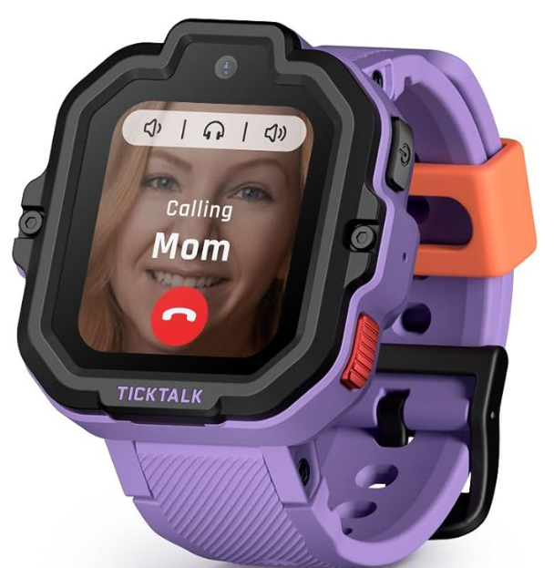 TickTalk5 Smart Watch for Kids with GPS Tracker, Video Calling, Texting, and Parental App