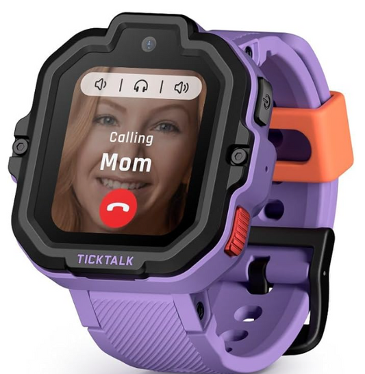TickTalk5 Smart Watch for Kids with GPS Tracker, Video Calling, Texting, and Parental App