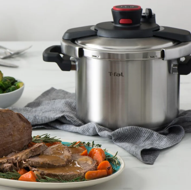 T-fal Clipso 8-quart Stainless Steel Stovetop Pressure Cooker
