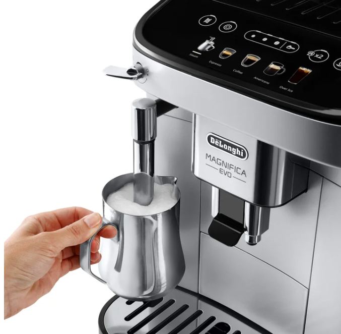 De'Longhi Magnifica Evo Automatic Espresso Machine with Frother and Preset Recipes