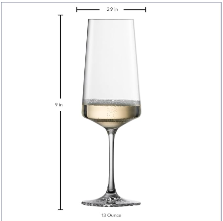 Zwiesel Echo Champagne 13.4 oz Glasses