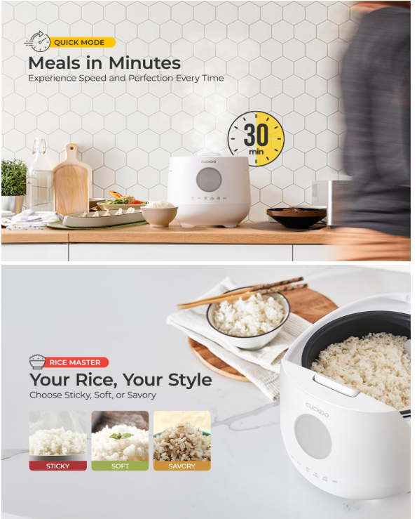 CUCKOO Micom Rice Cooker 6 Cup Uncooked / 12 Cup Cooked