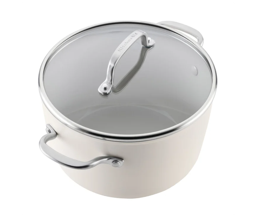 KitchenAid Hard-Anodized Ceramic Induction Cookware Set, 11-piece