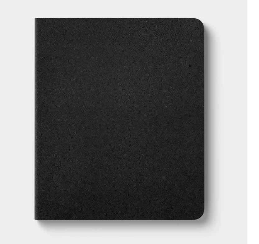 iPad Air 13 (2024) Case - heyday™ Black Saffiano