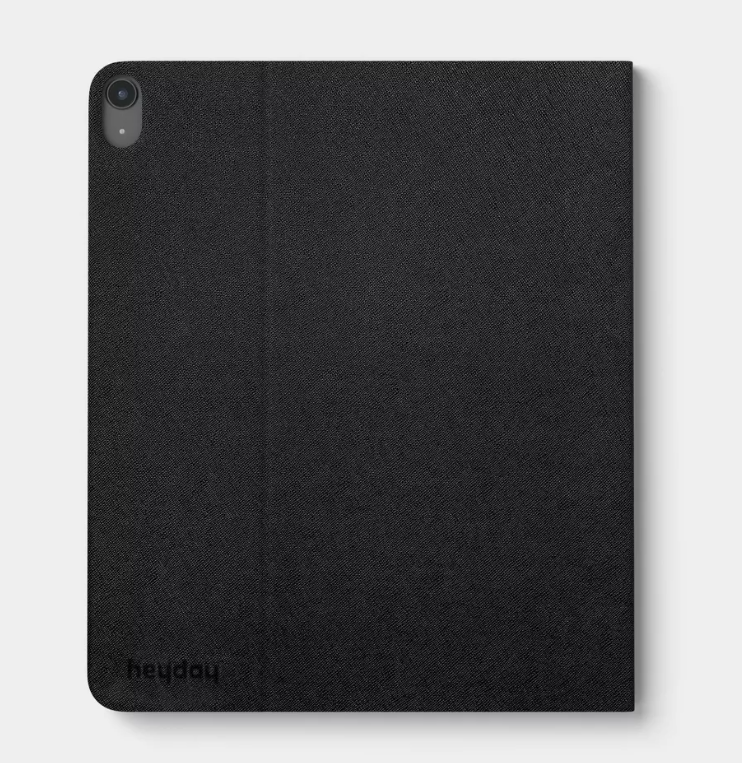 iPad Air 13 (2024) Case - heyday™ Black Saffiano