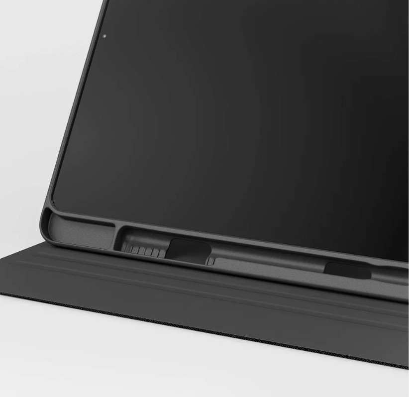 iPad Air 13 (2024) Case - heyday™ Black Saffiano