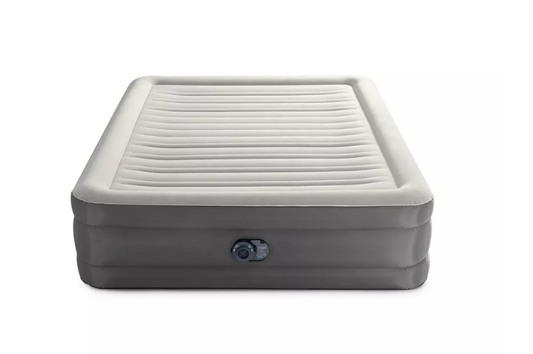 Intex Raised TruAire 18" Queen Air Mattress with Internal 120V Pump
