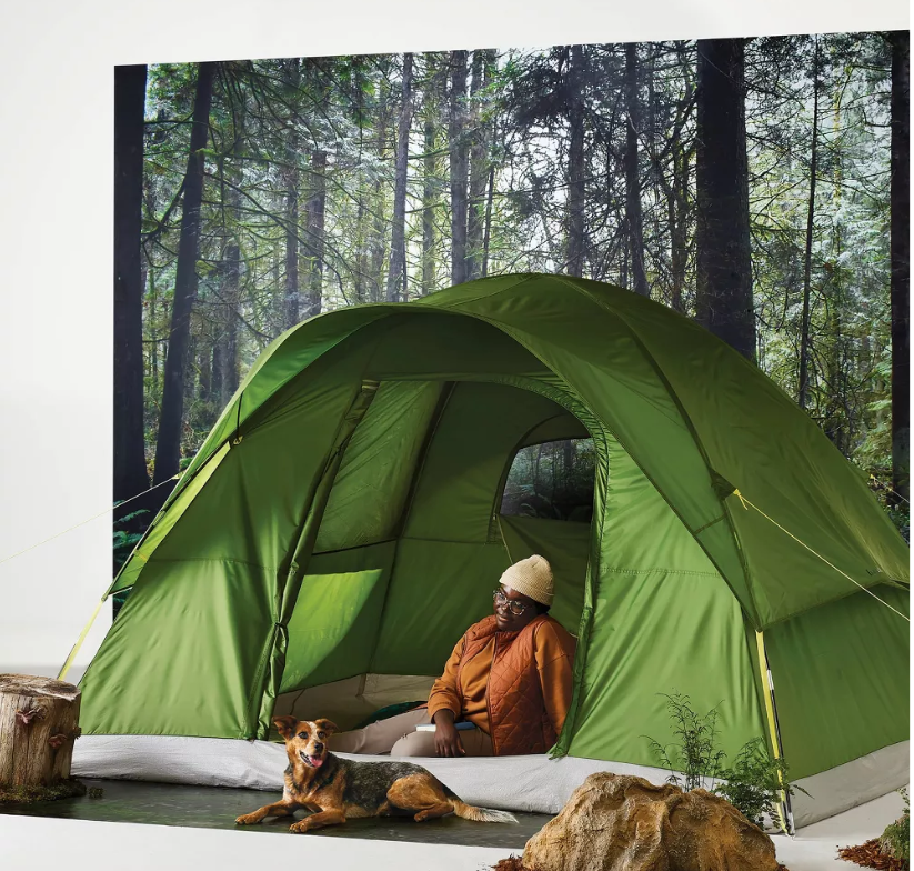 6 Person Dome Family Tent Green - Embark