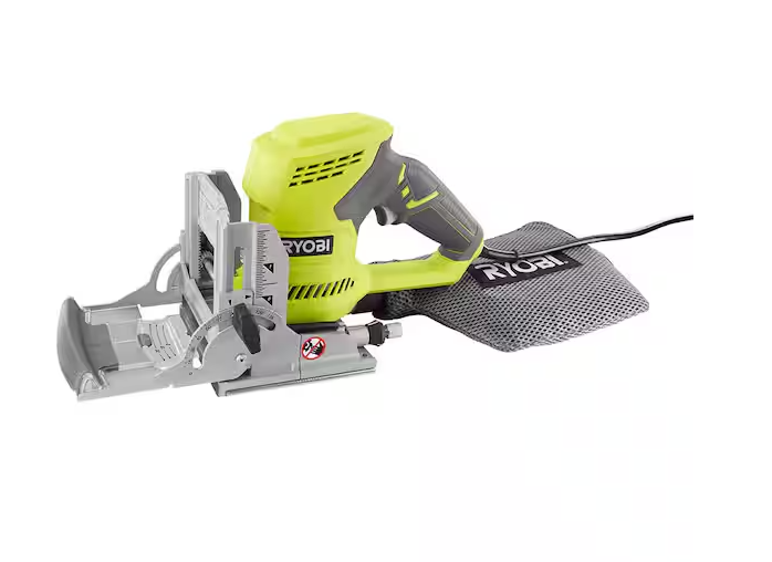 6 Amp Corded AC Biscuit Joiner Kit with Dust Collector and Bag