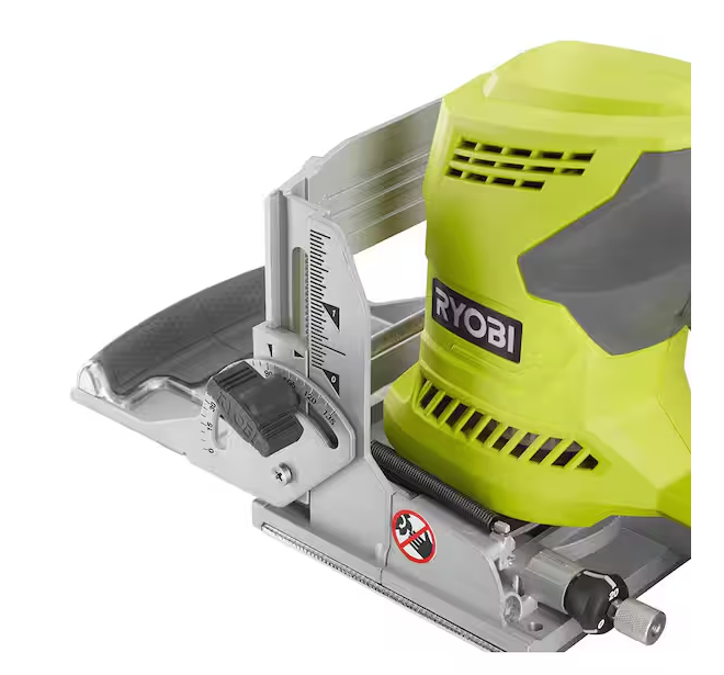 6 Amp Corded AC Biscuit Joiner Kit with Dust Collector and Bag