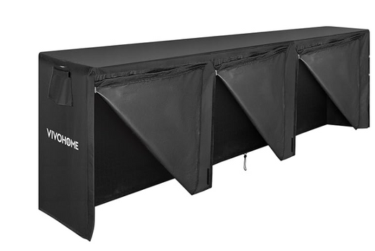 VIVOHOME 12ft Waterproof Firewood Log Rack Cover