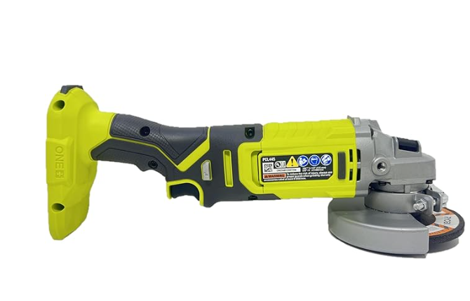 RYOBI PCL445B ONE+ 18V Cordless 4-1/2 in. Angle Grinder (Tool Only)