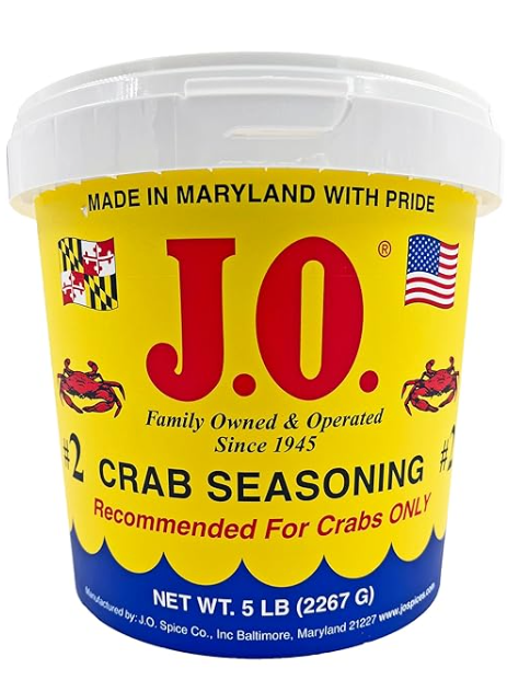 5 Pounds of #2 J.O. Crab Seasoning (6 pack - 30 pounds)