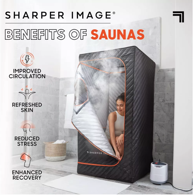 Sharper Image Steam Sauna Portable Body Massager