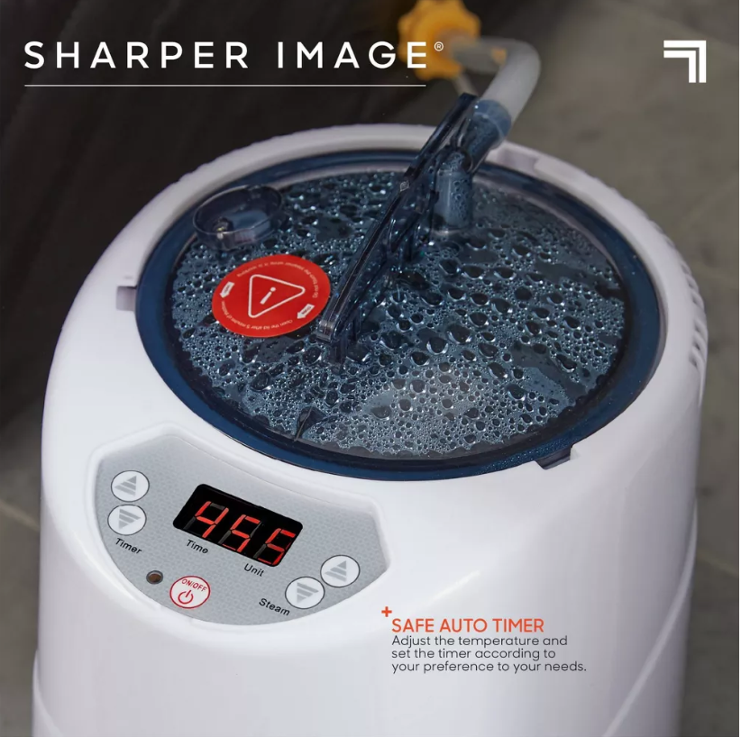 Sharper Image Steam Sauna Portable Body Massager