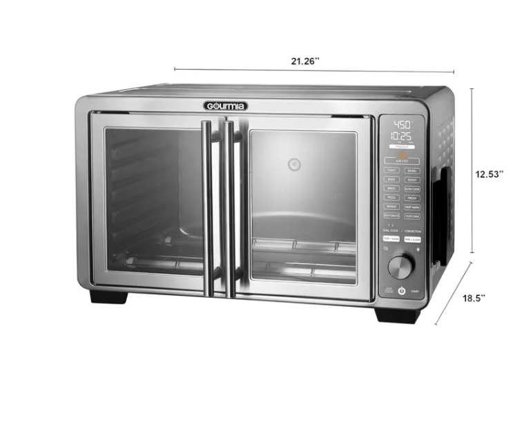Gourmia XL 45 Quart Digital Countertop Oven with Air Fry