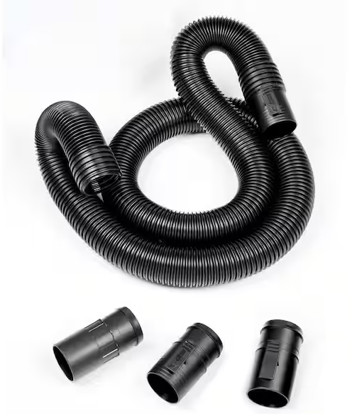 RIDGID 2-1/2 in. x 7 ft. LA2520 DUAL-FLEX Locking Vacuum Hose Kit Accessory Shop Vacuum Attachment for RIDGID Wet Dry Vacs